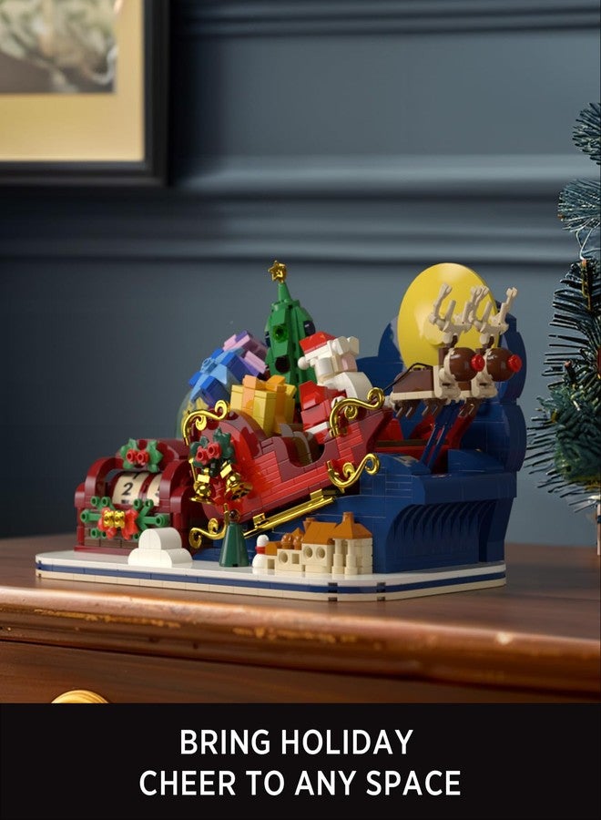 Nifeliz Christmas Countdown Building Set for Adults and Family, Christmas Decoration to Build Together, Holiday Collectible Gift for Home Décor and Office Décor (1022PCS, NF10295) - Image 5